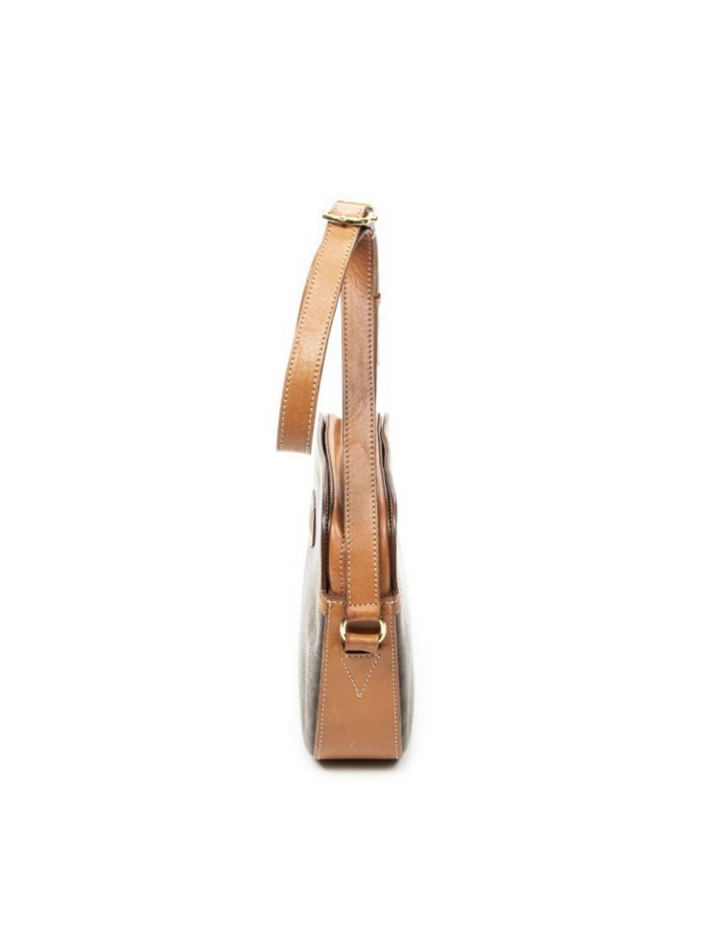 Celine Vintage Flap Crossbody Brown Macadam Canvas - Picture 3 of 10